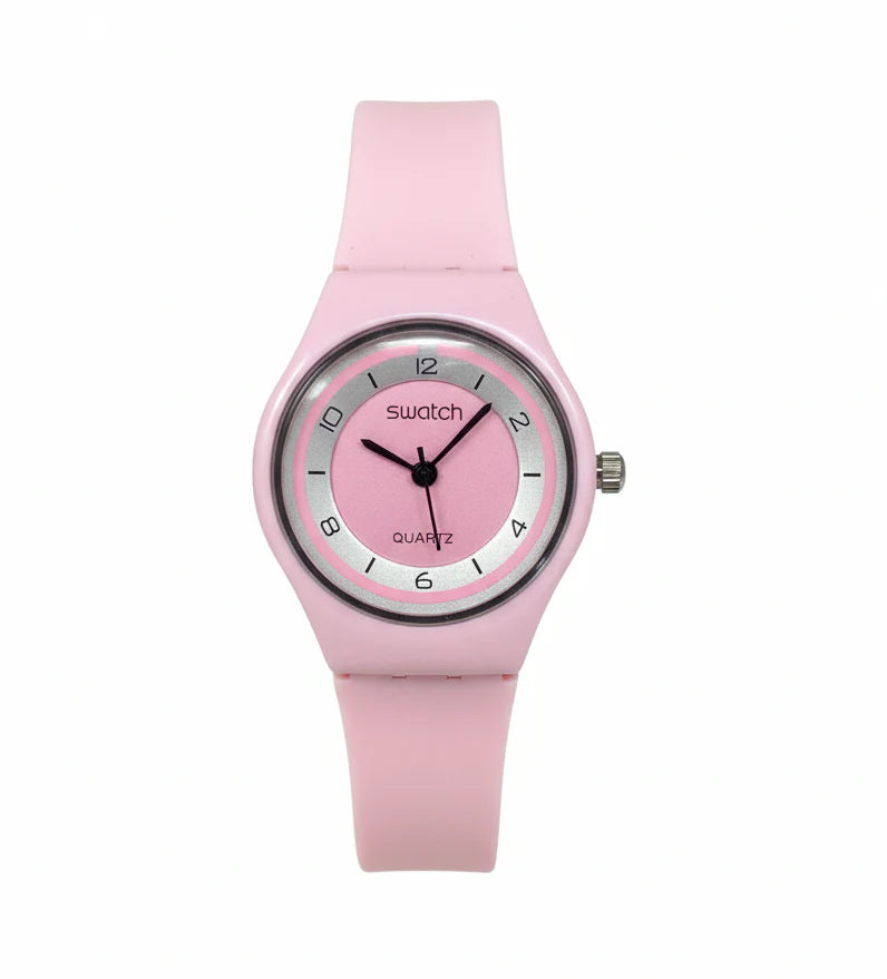 Montre Femme Swatch 3162 Sport pastel pink – Élégance, Confort et Style Actif 26–28mm