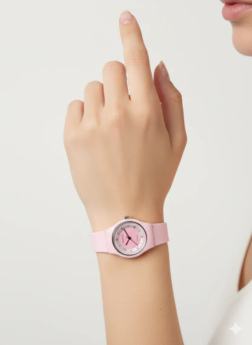 Montre Femme Swatch 3162 Sport pastel pink – Élégance, Confort et Style Actif 26–28mm