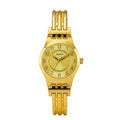 Montre Femme Swatch Dorée Élégante